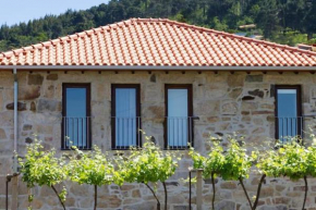 Charming Country House in Riba de Mouro, Fireplace
